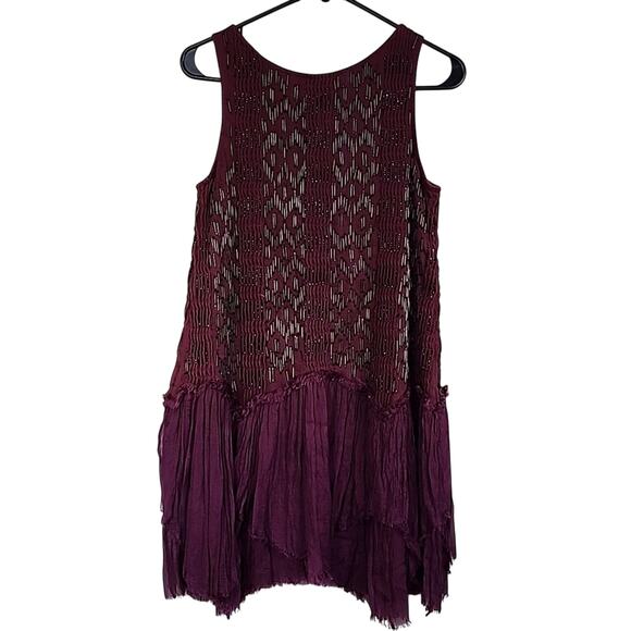 Free People Geo Showroom Beaded Dress - Picture 3 of 10